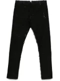 Label Under Construction distressed trousers - Black