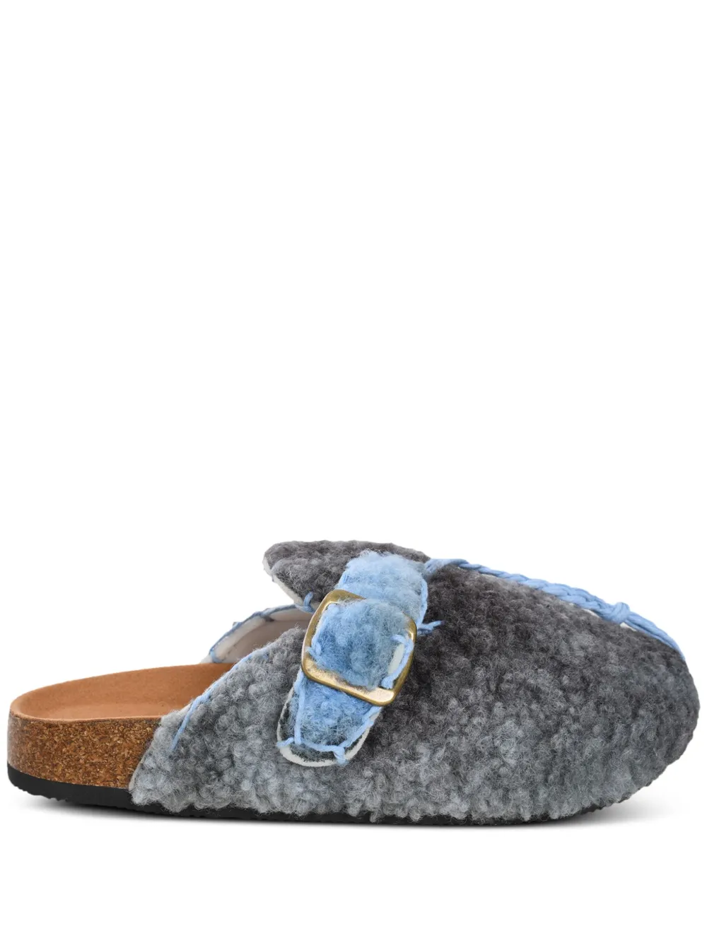 Arizona Love Virgin Fur slippers Blauw