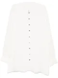 Label Under Construction button-up shirt - White