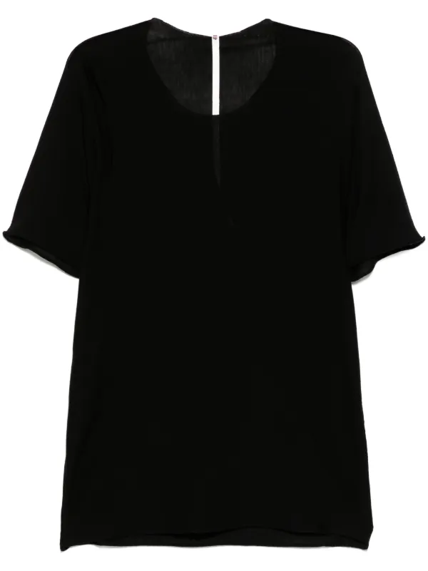 トップス lebel under construction shirts Label Under Construction Raw Edge T-shirt | Grey | FARFETCH