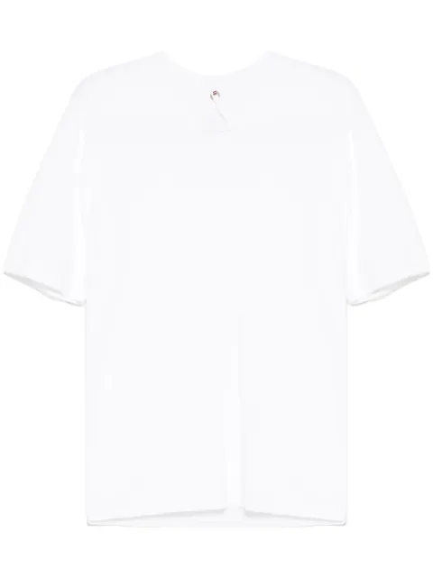 Label Under Construction raw edge T-shirt