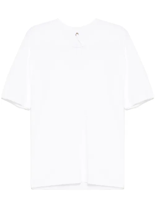T-shirt à bords francs - Label Under Construction - Modalova