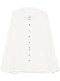 Label Under Construction button-up shirt - White