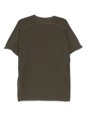 トップス lebel under construction shirts Label Under Construction Raw Edge T-shirt | Grey | FARFETCH