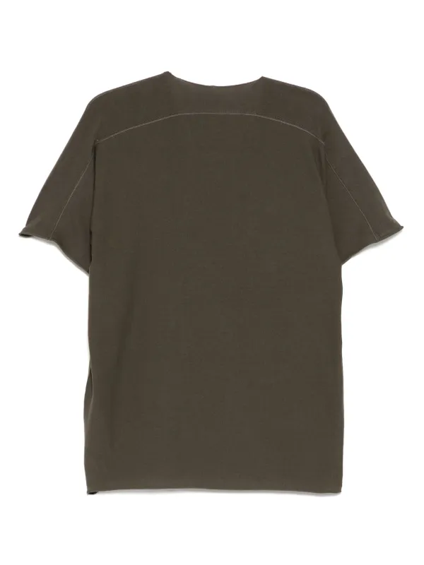 Label Under Construction カットオフエッジ Tシャツ | グリーン 