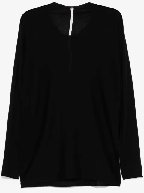 Label Under Construction raw edge T-shirt