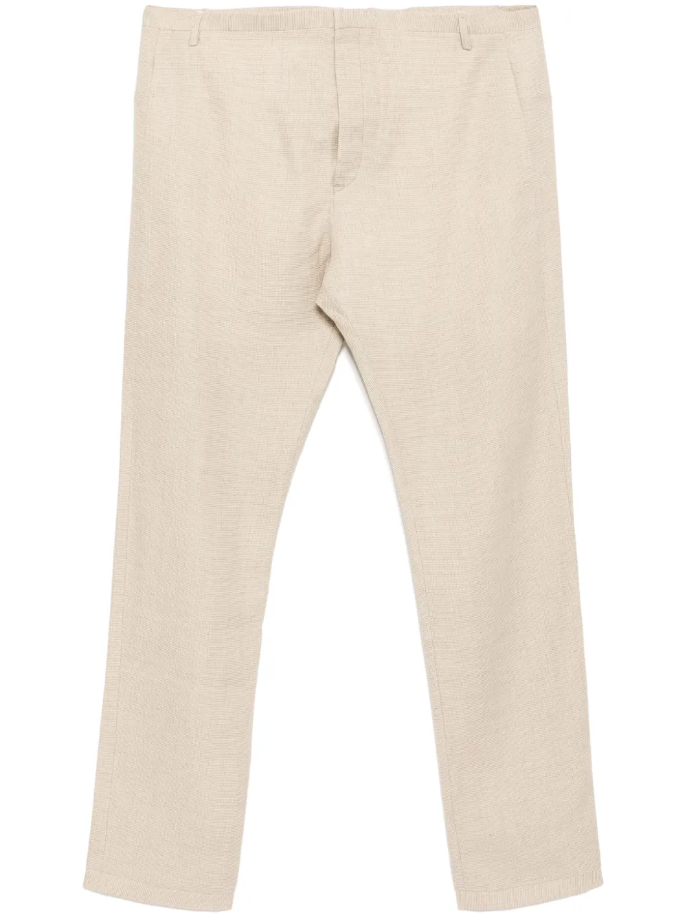 straight-leg trousers