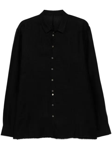 Label Under Construction camisa con botones