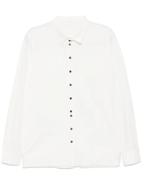 Label Under Construction camisa con botones