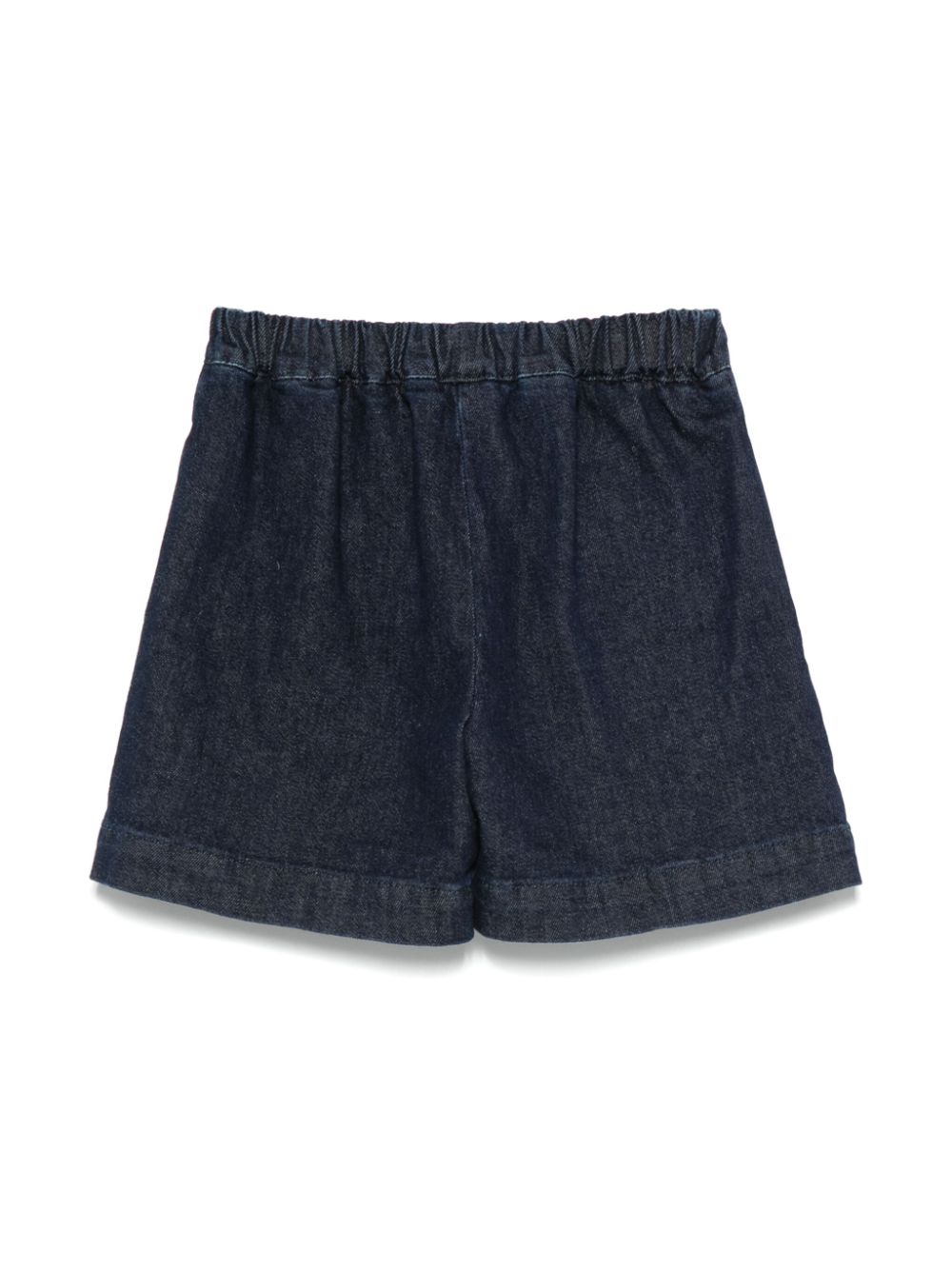 Il Gufo pleat-detail shorts - Blauw