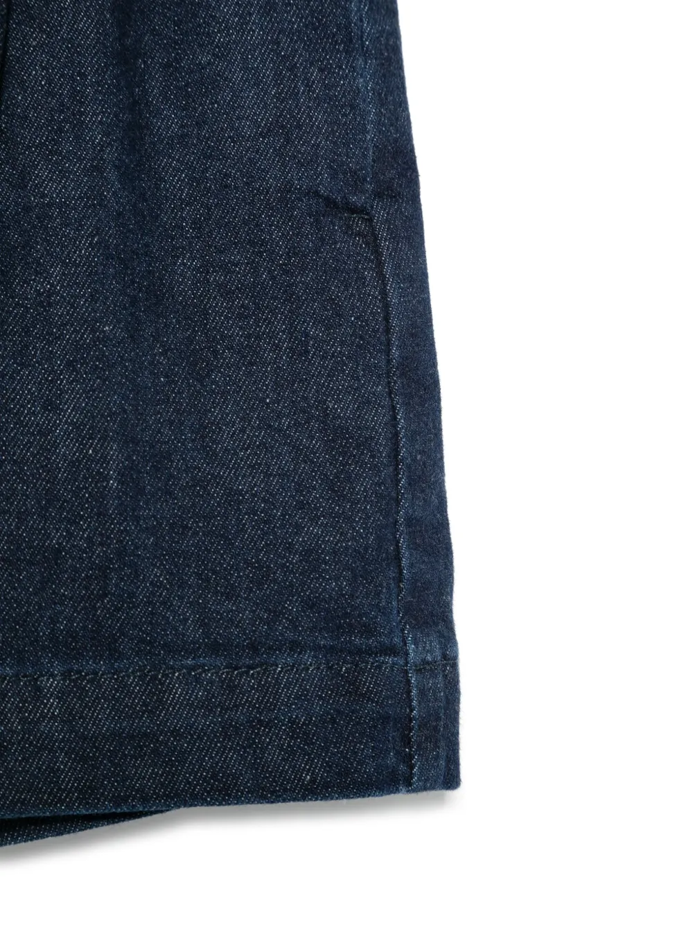 Il Gufo Geplooide shorts Blauw