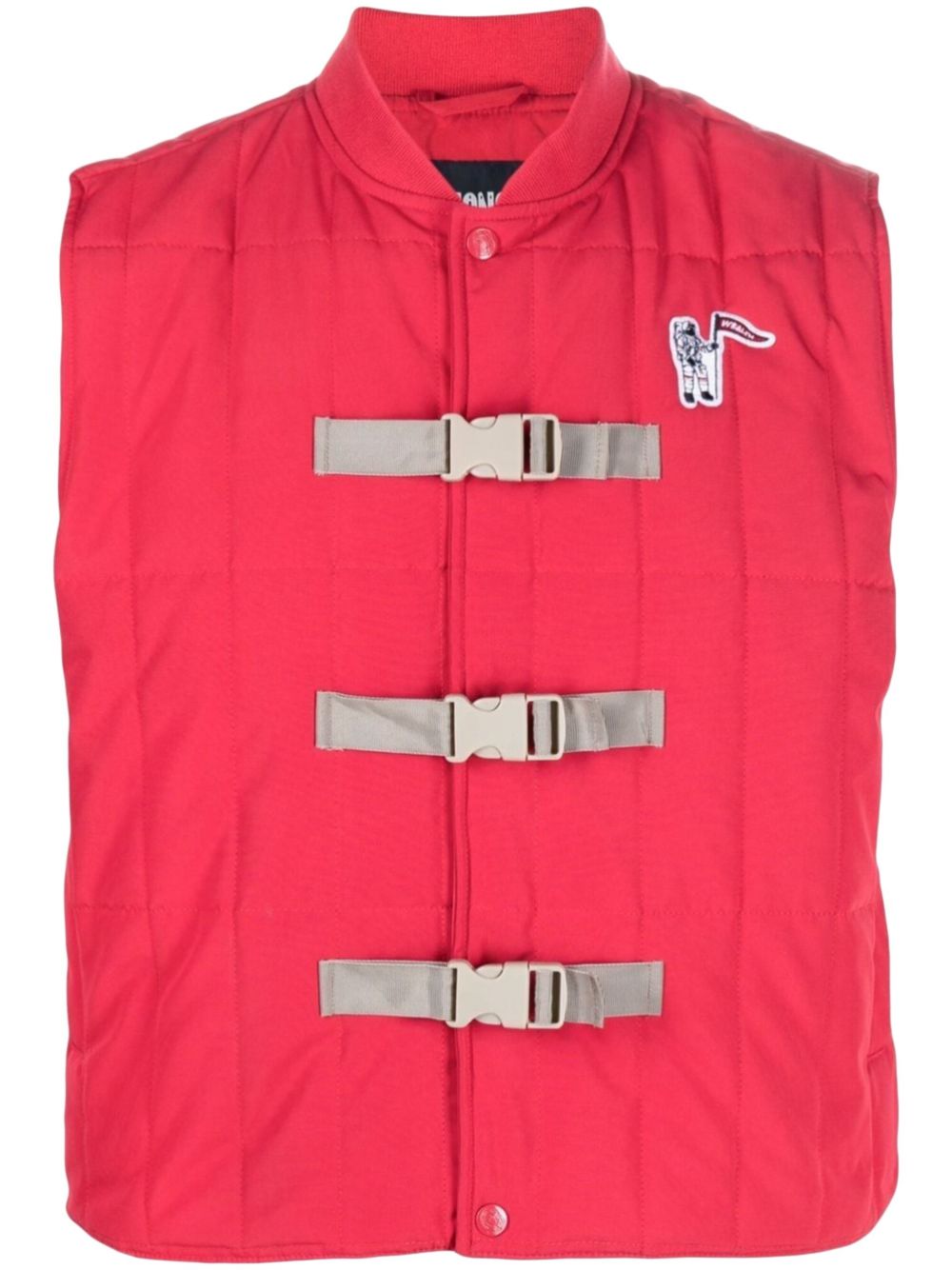 Billionaire Boys Club logo-patch gilet - Red