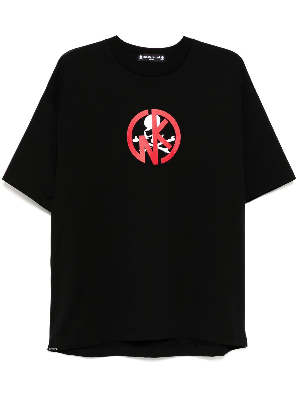 Mastermind Japan x Kinniku Man logo-print T-shirt - Black