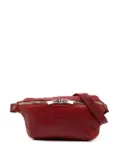 Guidi zipped shoulder bag - Red