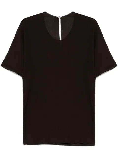 Label Under Construction raw edge T-shirt