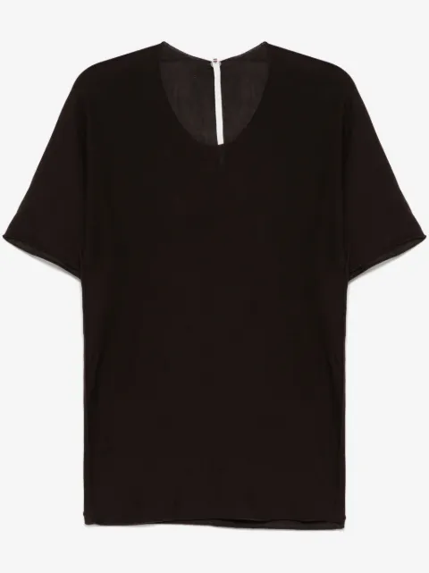 Label Under Construction raw edge T-shirt