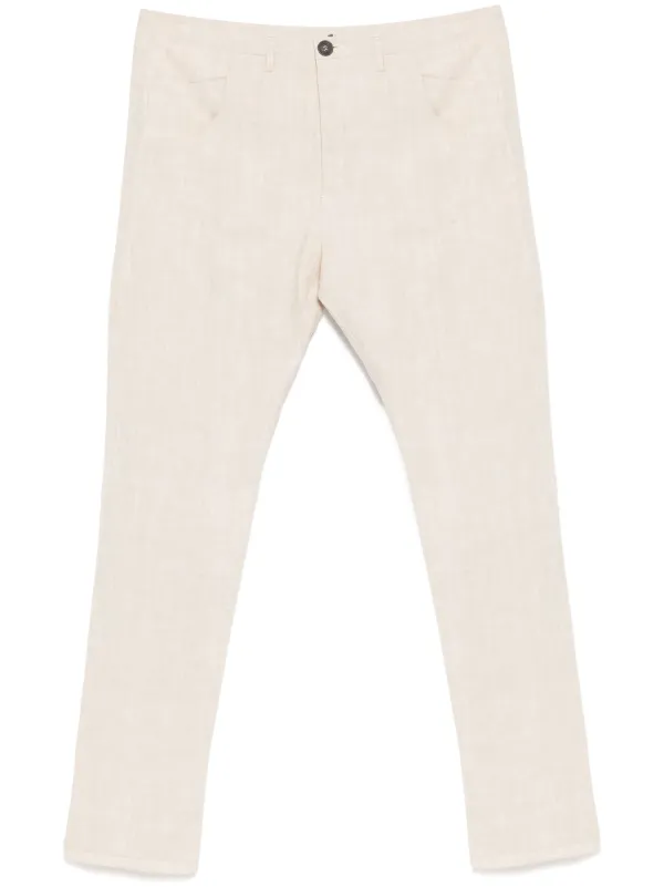 パンツ Label Under Construction Label Under Construction ボタン パンツ | ニュートラル | FARFETCH JP