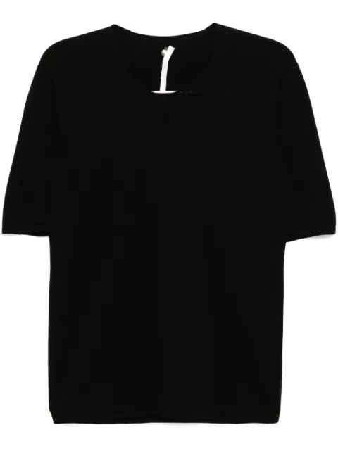 Label Under Construction raw edge T-shirt