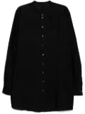 Label Under Construction button-up shirt - Black