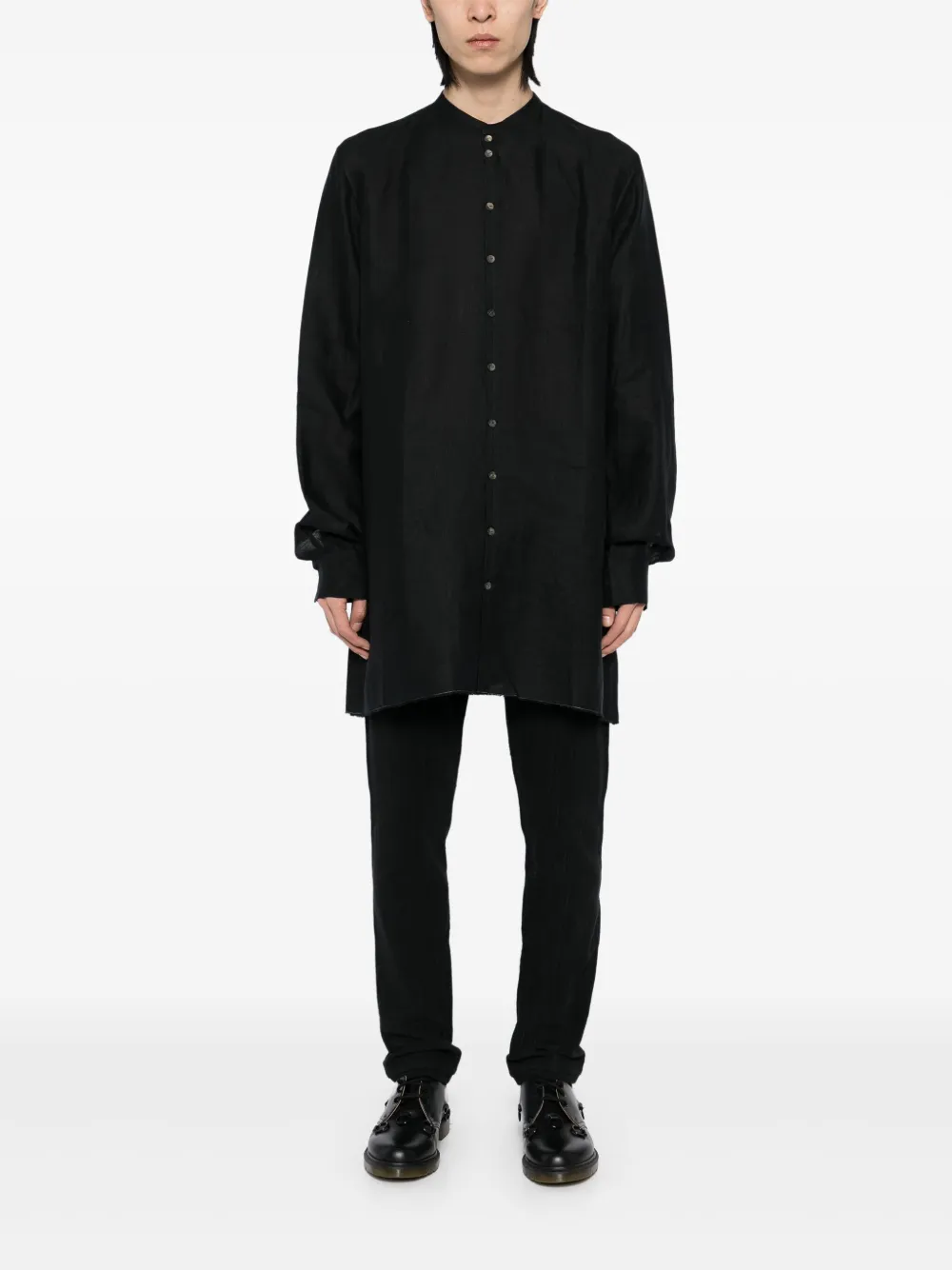 Label Under Construction button-up shirt | Image 2