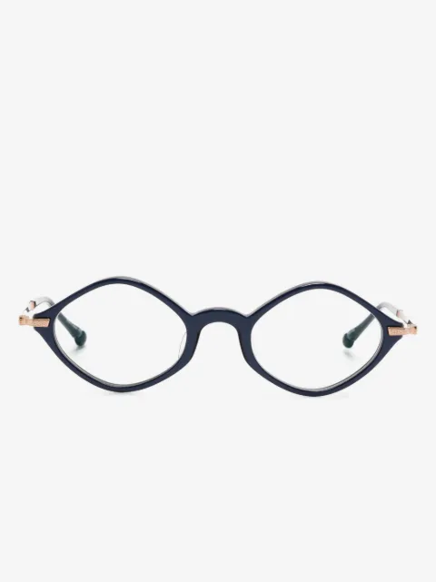 Matsuda lentes con armazón geométrica