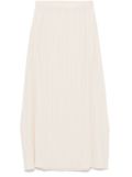 Pleats Please Issey Miyake pleated midi skirt - White