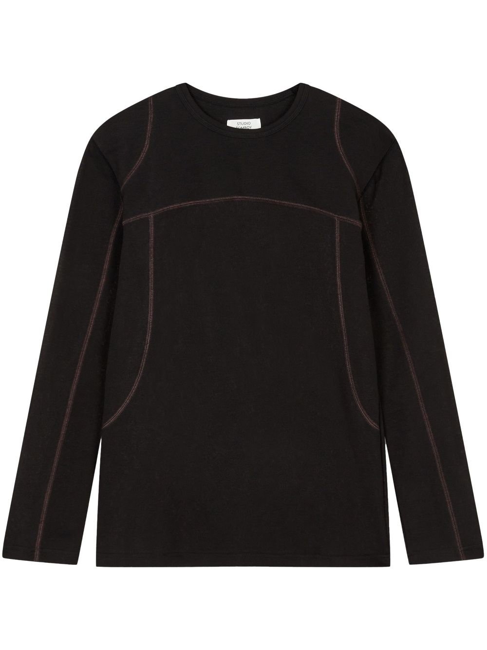 seam detailing sweatshirt