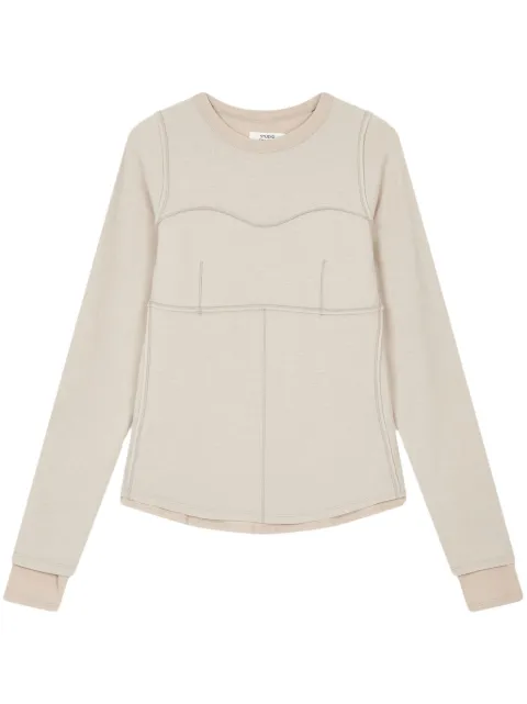 STUDIO TOMBOY seam detailing t-shirt 