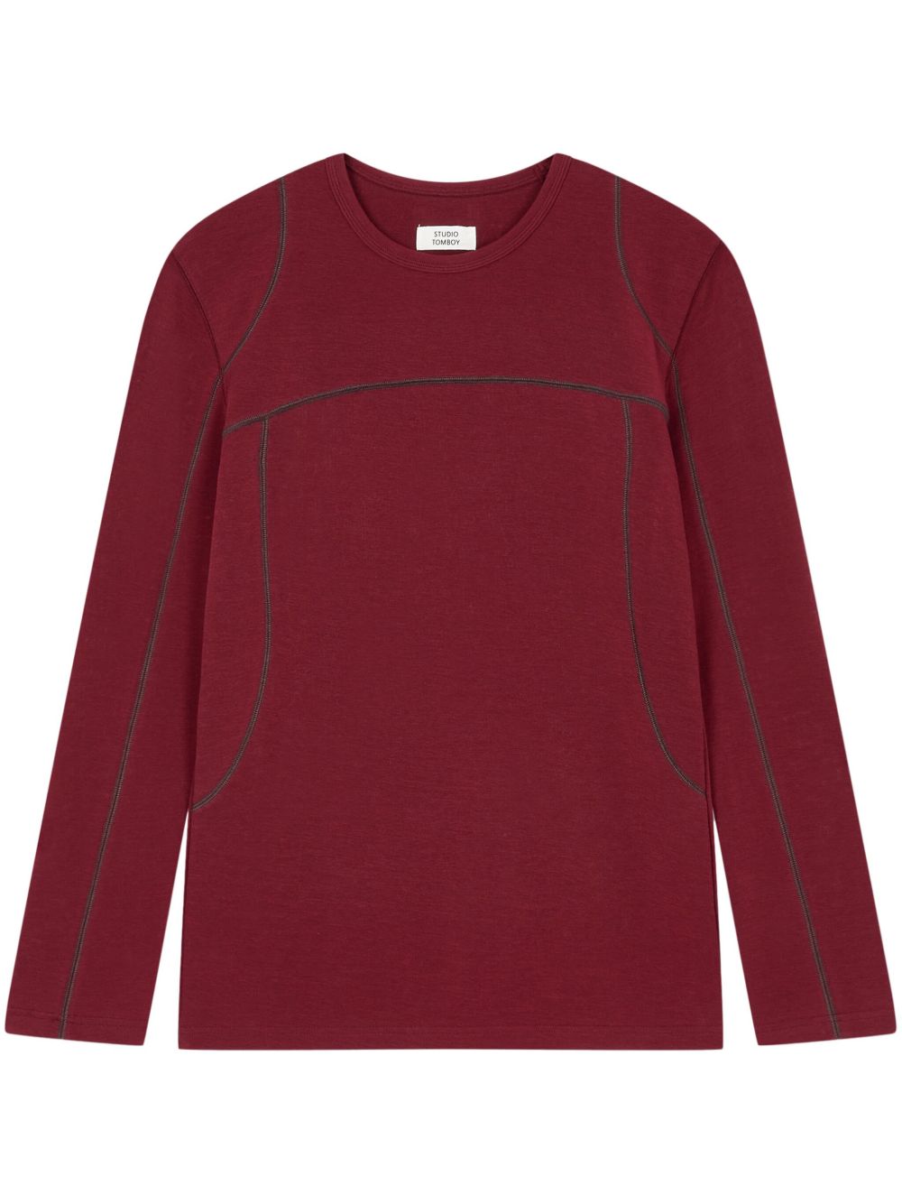 seam detailing sweatshirt