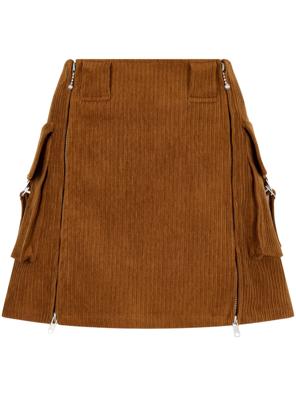 corduroy mini-skirt