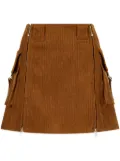 STUDIO TOMBOY corduroy mini-skirt - Brown