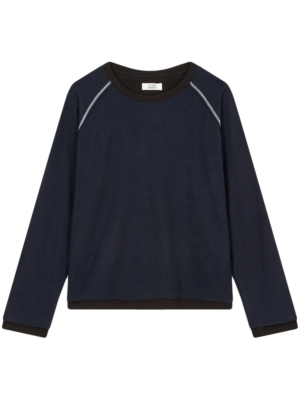 seam detailing sweatshirt