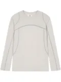 STUDIO TOMBOY seam detailing sweatshirt - Grey