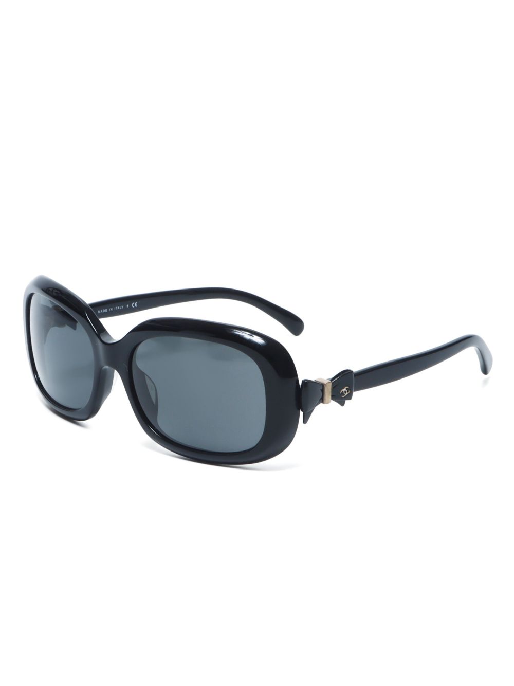 CHANEL Pre-Owned 2000s CC sunglasses - Zwart