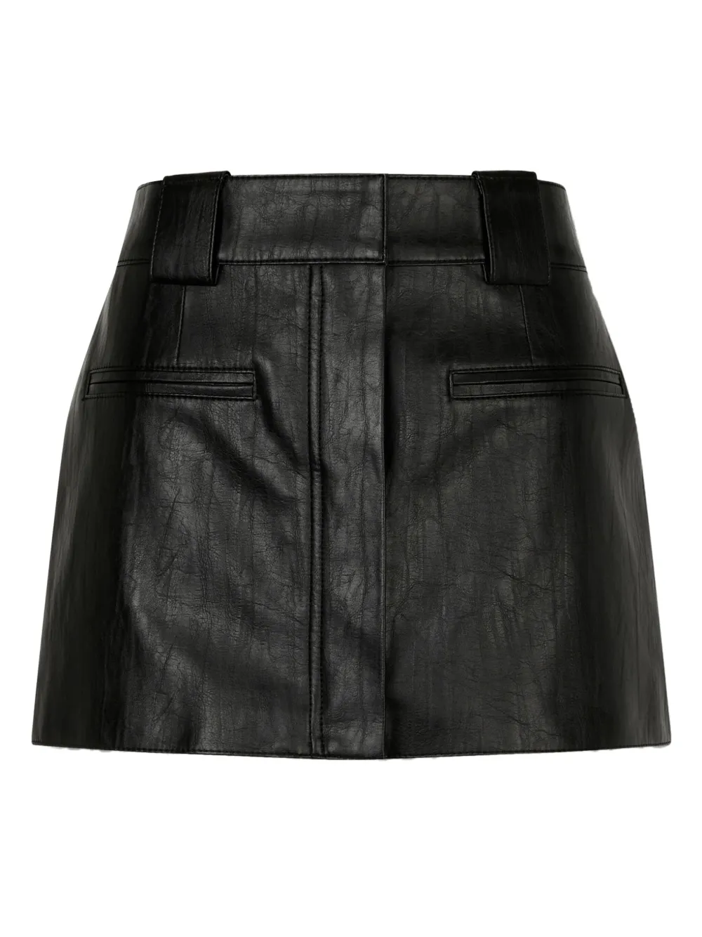 Leather Layered Skirt