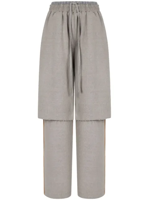 STUDIO TOMBOY pantalones con falda a capas