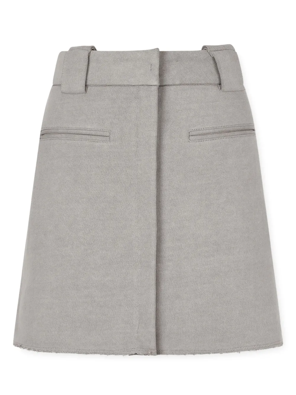 Jersey Pigment Mini Skirt