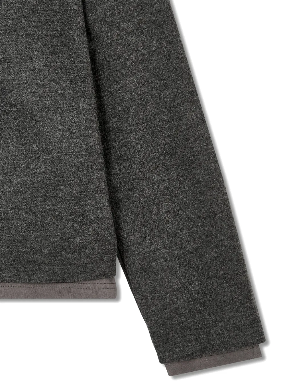 STUDIO TOMBOY T-shirt met zoomdetail Grijs