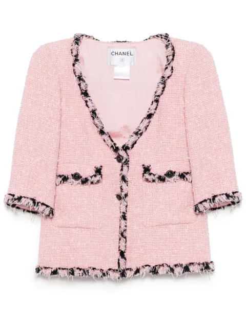 CHANEL Pre-Owned 2007 single-breasted jacket