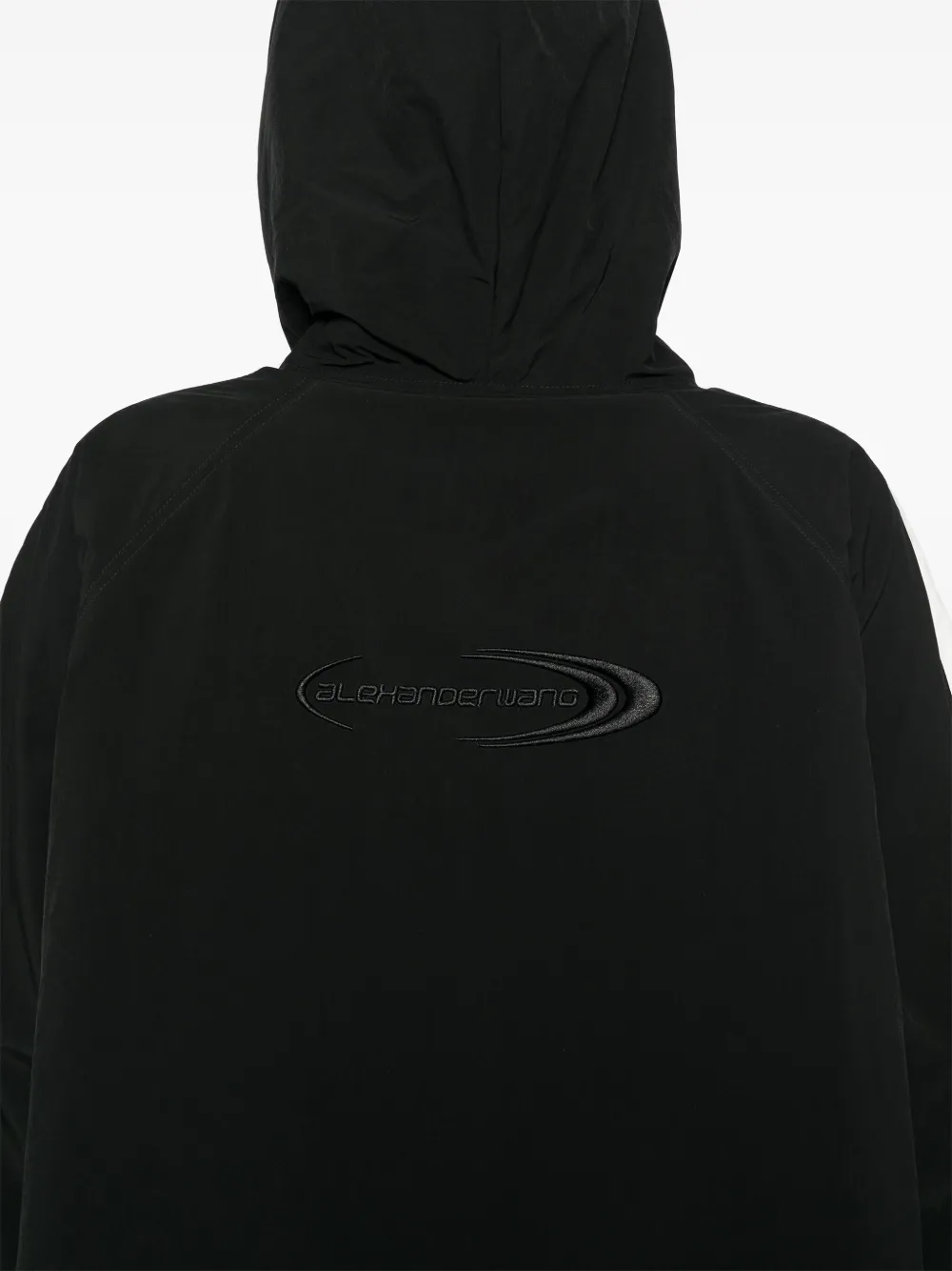 Alexander Wang Omkeerbare hoodie met rits Zwart