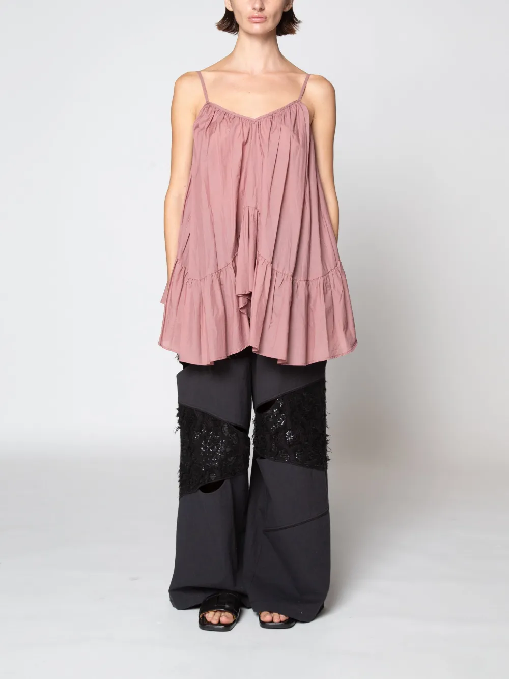 Muller Of Yoshiokubo top Gather Cami | Blusas | Image 2