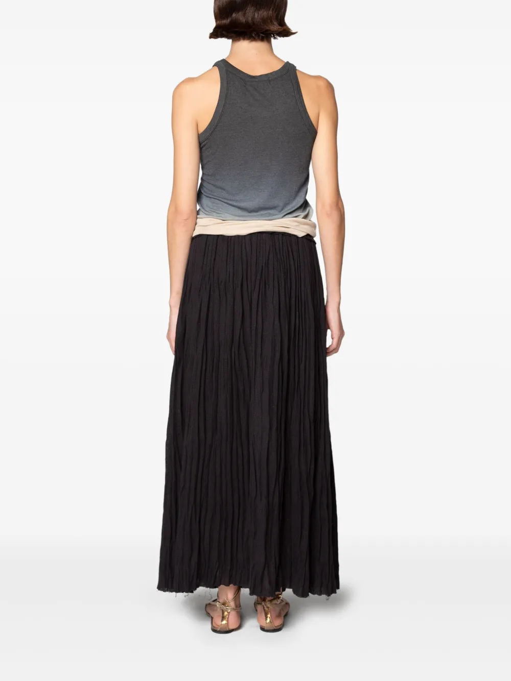 Muller Of Yoshiokubo Pleated Midi Skirt