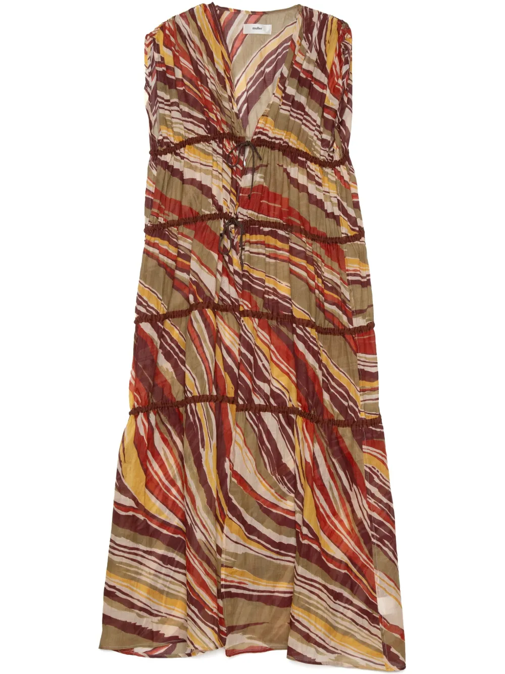 abstract-pattern dress