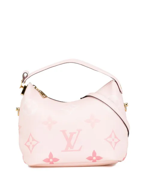 Louis Vuitton Pre-Owned 2021-2024 Monogram Giant Empreinte By The Pool Marshmallow PM satchel