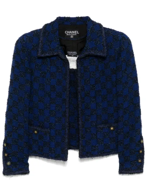 CHANEL Pre-Owned 1994 ensemble jacket sleeveless top
