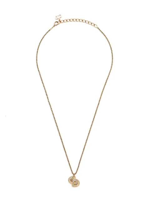 Christian Dior Pre-Owned collar con dije CD 2000