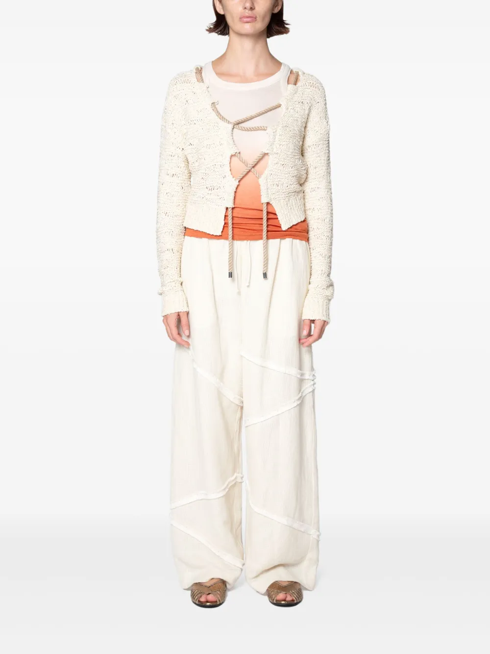 Muller Of Yoshiokubo Gourd cardigan | Cardigans | Image 2