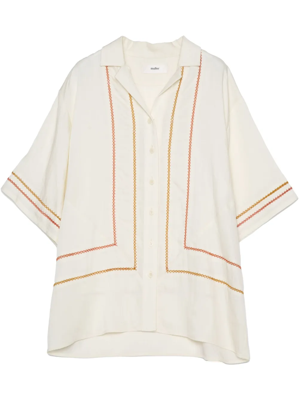 Muller Of Yoshiokubo camisa Picot | neutro | Image 1
