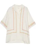 Muller Of Yoshiokubo Picot shirt - Neutrals