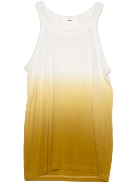 Muller Of Yoshiokubo Gradation tank top 